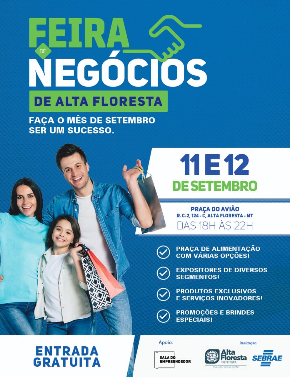 🛍️ FEIRA DE NEGÓCIOS DE ALTA FLORESTA